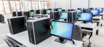 Computer lab bench