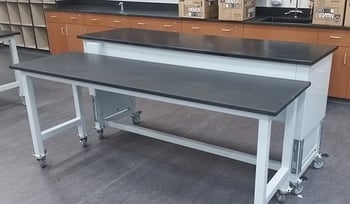 industrial style workbench